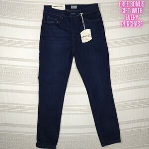 Giselle V High Rise Dark Blue Skinny Jeans Size 13 New With Tags